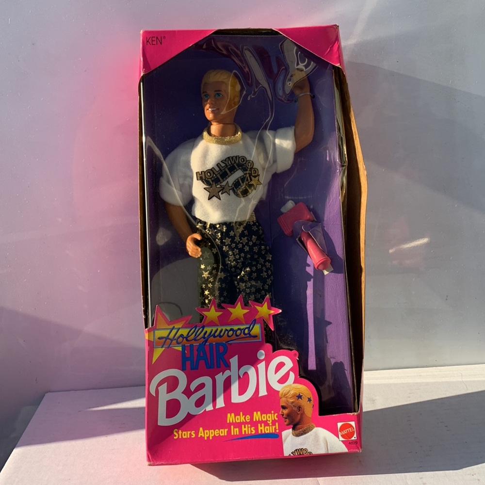 Hollywood hair Ken doll New